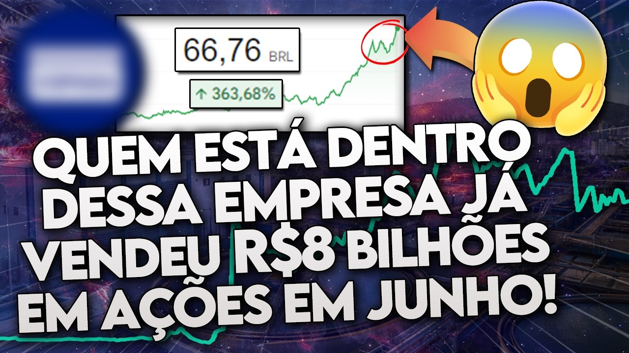 10 AÇÕES que os DONOS e DIRETORES estão VENDENDO! (Os INSIDERS estão COM MEDO?) - TOP 10