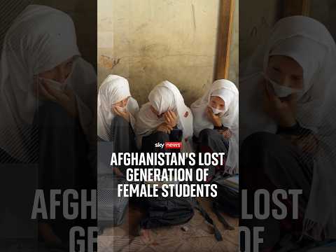 Afghanistan's lost generation of female students