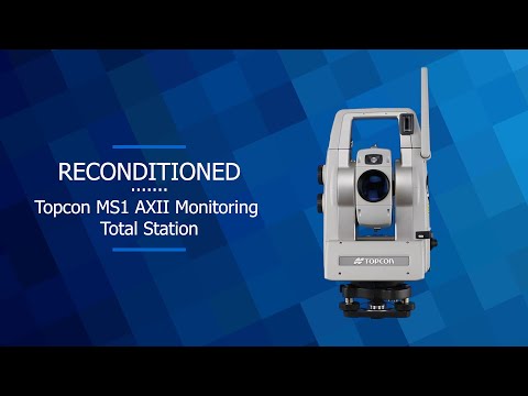 Topcon MS1 AX11 Monitoring Total Station