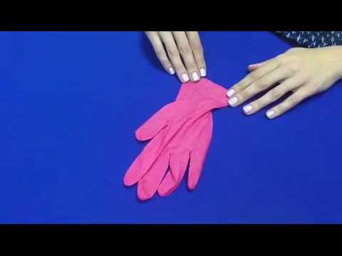 How to Don Nitrile Gloves