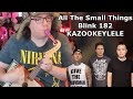 All The Small Things | Blink 182 | Kazookeylele Cover | Ukulele | Kazoo | Toy Piano #shorts