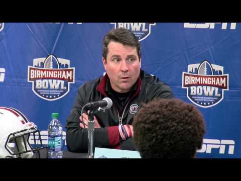 Birmingham Bowl-Will Muschamp Press Conference
