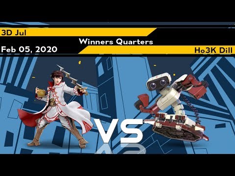 [Smash Ultimate] Xeno199 (W.Quarters) - 3D Jul vs Ho3K Dill