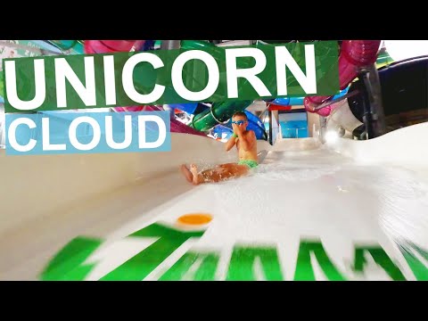 Suntago - Unicorn Cloud, Water Park Suntago - Park of Poland, Water World - 2023 4K