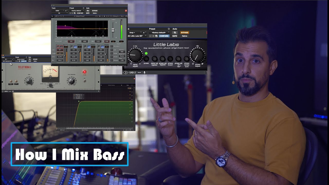 How to Mix Bass — How DI and Bass Amp Work In the Mix