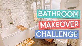 AD | Bathroom Makeover Challenge