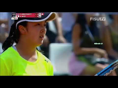 Napoli 2019 Naho Sato (佐藤奈穂) vs Arbuthnott Gold Medal Match