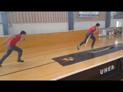 DHZ Krupina 2017 - Badín 1.4.2017 - štafeta dvojíc