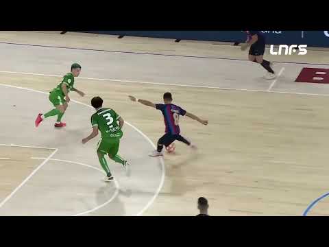 Paradas Asier Llamas Barça FS - Xota FS. J27, 1DIV. LNFS