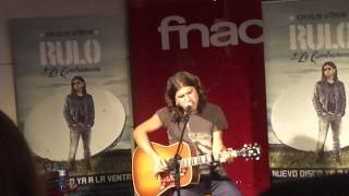 Divididos - Rulo y la Contrabanda [Acústico, Fnac Parque Sur, 06/10/2012] [HD]