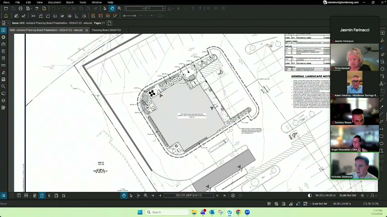 From the Planning Board 2026-07-23 Part 2