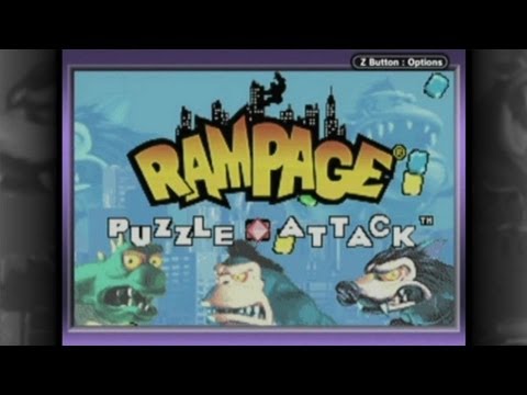 Rampage : Puzzle Attack GBA