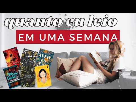 QUANTO LEIO EM UMA SEMANA? 📚☕ | Laura Brand