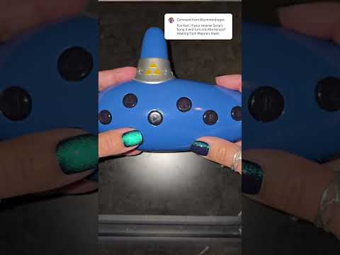 Lost Woods/Sarias Song = Song of Healing 🎶 #zelda #ocarinaoftime #majorasmask #tloz #funfacts