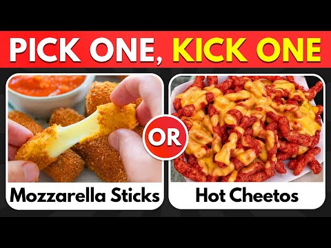 🍔 Pick One Kick One JUNK FOOD Edition 🍟