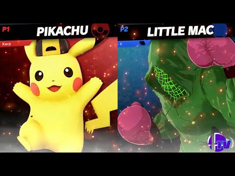 Shark Tank #164 Losers Round 2 - Karp (Pikachu) Vs. tonymac (Little Mac) - SSBU Tournament