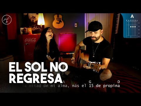 EL SOL NO REGRESA - La 5a Estación GUITARRA Cover | ACORDES  Christianvib