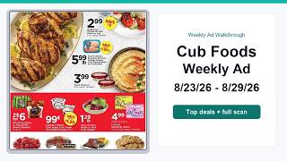 Cub Foods Weekly Ad (8/23/26 - 8/29/26) Best Deals