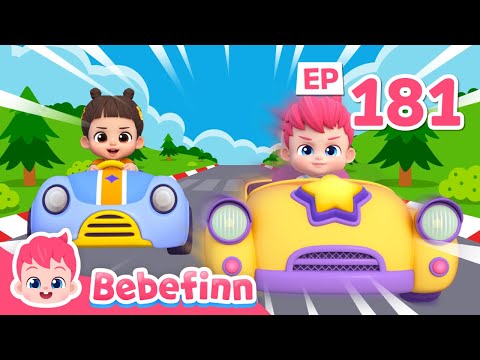 😎 Who Is Faster?ㅣBebefinn and MinjeeㅣEP181ㅣSong for KidsㅣBebefinn Nursery Rhymes