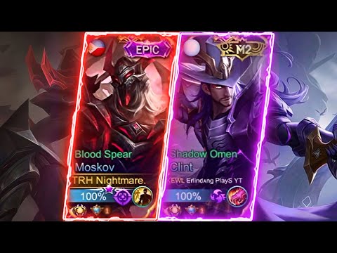 TOP PHILIPPINES CLINT X TOP PHILIPPINES MOSKOV! WATCH HOW WE WIN A LOSING GAME(M.GLORY TIER)! - MLBB