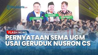 SEMA UGM Buka Suara seusai Diskusi Ricuh, Sebut Pancasila Tak Boleh jadi Pemanis!