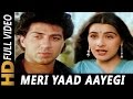 Meri Yaad Aayegi Aati Rahegi Lyrics - Sunny