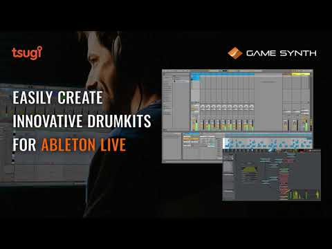 Easily Create Drumkits for Ableton Live with GameSynth