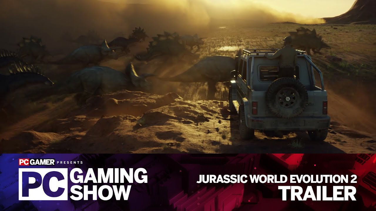 Jurassic World Evolution 2 trailer | PC Gaming Show E3 2021 - YouTube