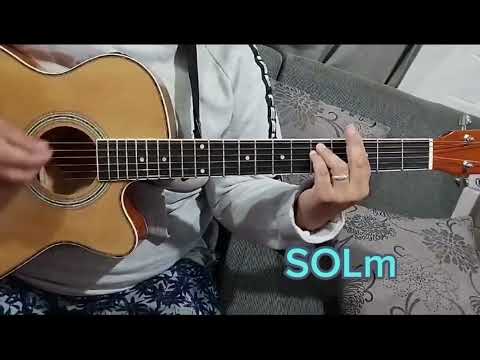 Honra y gloria a ti guitarra