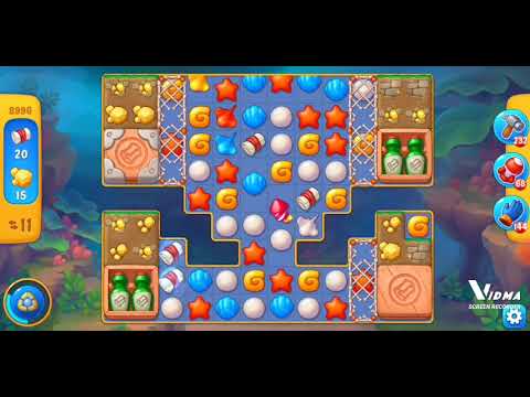 Fishdom. 8996 level no boosters and diamonds. 18 moves