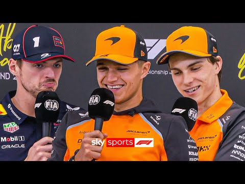 Lando Norrris, Max Verstappen & Oscar Piastri’s FULL press conference before Abu Dhabi GP