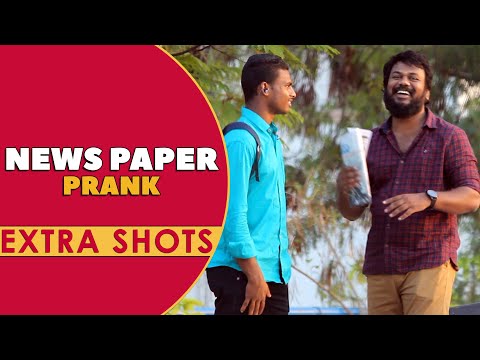 FunPataka News Paper Prank EXTRA SHOTS | AlmostFun Video