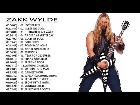 zakk wylde playlist || zakk wylde greatest hits playlist