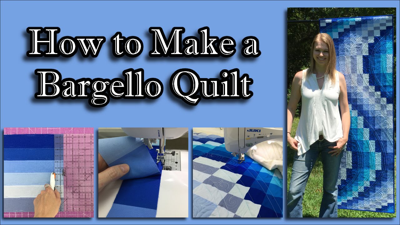 How to Make a Waterfall Bargello Quilt - Begininer Quilt Workshop with Leah Day