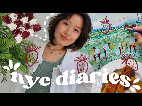 nyc diaries ✨| week before art school 🎨