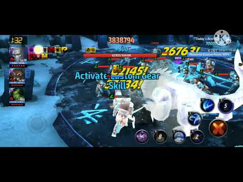 Moon Knight 8 mil with 10 urus (not OBs) - Marvel Future Fight Combat Hero ABX Paralyze Week