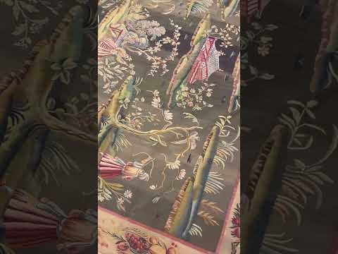 Mid 19th Century French Chinoiserie Tapestry #40-830 -*