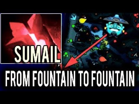 SumaiL Storm Spirit is BACK! Zip-Zap from Fountain to Fountain - Machine Gun Speed Killer Dota 2