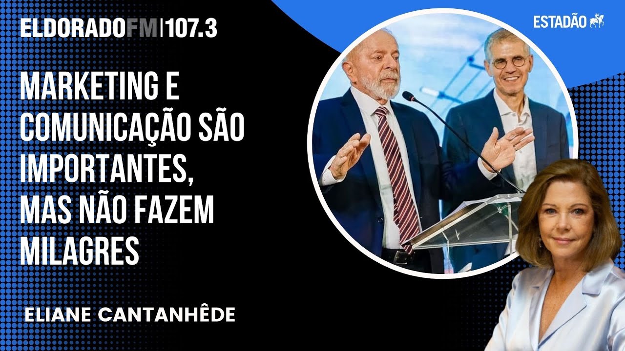 Eliane Cantanhêde: "Sidônio veio para mudar comunicação do Governo; Marketing não faz milagre"