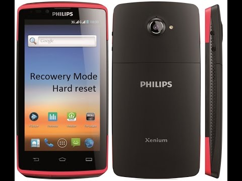 Philips W7555 Recowery Mode (Hard Reset)