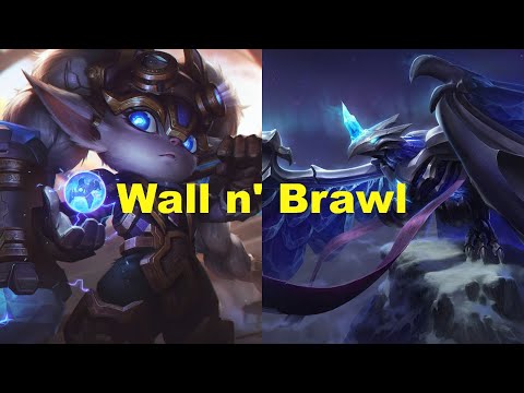 Poppy Support and Anivia Bot| Wall and brawl| Will it Bot Lane?