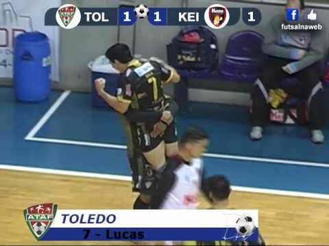 FUTSAL NA WEB - Gols de Toledo x Keima Futsal - Série Ouro 2016