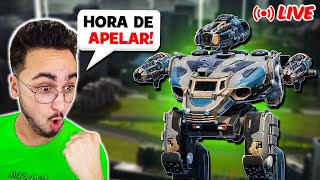🔴LIVE🔴 FERIADOU no WAR ROBOTS! PUXANDO VALE-TUDO!