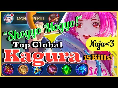 TOP GLOBAL KAGURA + TOP 1 JOHNSON PERFECT LETHAL COMBO BEST ITEM BUILD AND EMBLEM | MLBB S20
