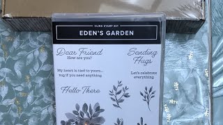 Unboxing - Eden’s Garden &amp; Love, Santa Tag Kit by Stampin’ Up!