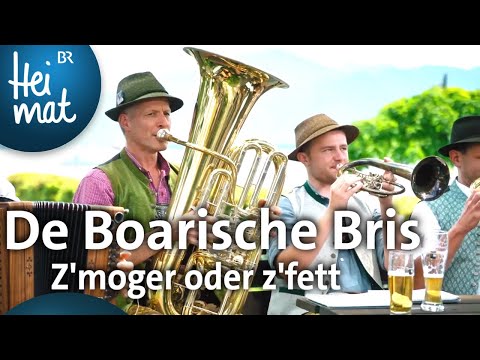 De Boarische Bris: Z'moger oder z'fett |  BR Heimat - Zsammg'spuit | Volksmusik