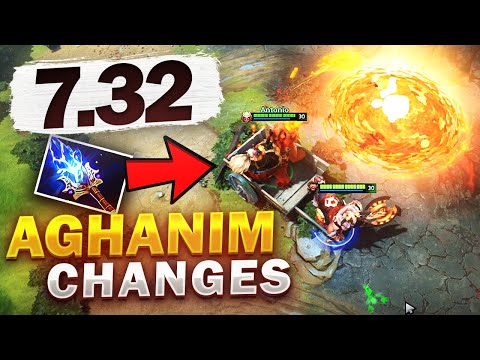 Dota 2 NEW 7.32 PATCH - ALL NEW AGHANIM'S SCEPTERS! (REWORKED + CHANGES)