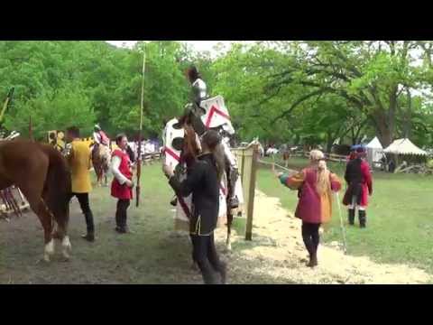 Jousting - 2nd Session, Jeffrey Basham vs Melissa Midzor, Lysts on the Lake 2015