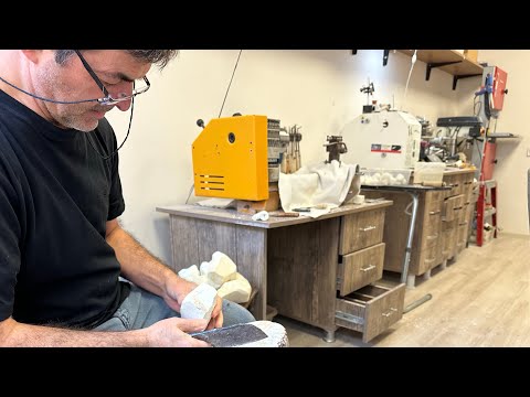 Crafting a Meerschaum Pipe – From Raw Meerschaum to Masterpiece - Ham Taştan Lületaşı Piponun Doğuşu