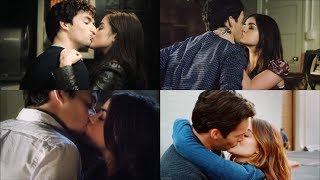 Pretty Little Liars [Aria and Ezra] - ENTIRE SERIES KISSES (S1-7)